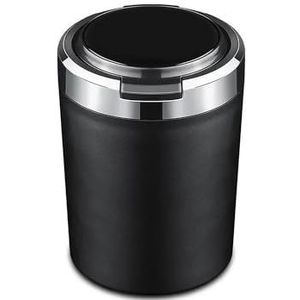 Voor MG 4 2022 ZS MG5 MG6 EZS W5 ZT HS GS 3 5 6 RX5 ZR GT Auto-asbak Met LED-lampje Draagbare Asbak(Black)