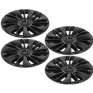 19 Inch Wielhuid Naafdop, Zeer Sterke Velgdop voor Model Y 2020 Tot 2023 (Symmetrisch)