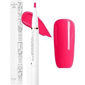 Nagellak Pen - 3-in-1 Nagellak Pen - Nail Art Gel Pen - UV Gel - Voor DIY Manicure