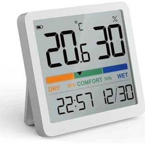 LCD Digitale Temperatuur Vochtigheidsmeter Thuis Binnenkamer Elektronische Thermometer Hygrometer Sensormeter Meter for Weerstation