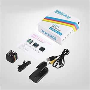 SQ11 HD Night Vision Camera Draadloze Monitoring Sports DV Outdoor Sport Kleine camera Monitoring Videorecorder(8G内存卡)