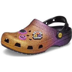 Crocs Uniseks Classic Disney Hocus Pocus Clog klomp, Halloween pailletten, 42 EU, D Halloween pailletten, 42 EU