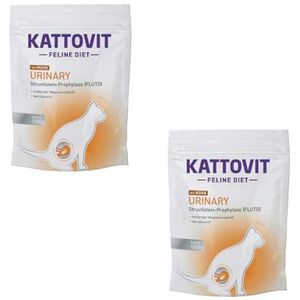 Kattovit - Urinary kip - droogvoer voor katten bij struvitstenen - dubbelpak - 2 x 400 g