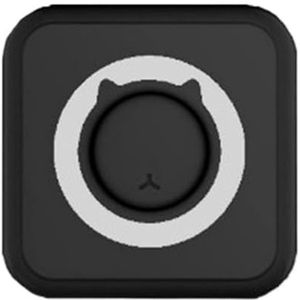 Miniprinter Draagbare Thermische Stickers Papier Inktloze Bluetooth Draadloze Draagbare Labelprinter Gebruiksvriendelijk(Black)