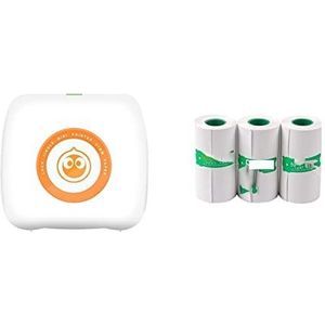 printer, Mini Pocket Printer Multifunctionele Foto Rekening Notitie Label Maker Voeg 3 Witte Notities Toe(WH 3White Note)