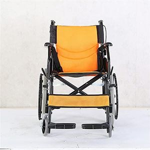 Rolstoelen - Opvouwbare Rolstoel - Koolstofstaal - 20 inch Groot Wiel - 12 kg