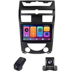 Autoradio,Android 13 geldt geldt voor SsangYong Rexton Y250 II 2 2006-2012 10 inch HD touchscreen autoradio met draadloze Carplay Android Auto Bluetooth FM RDS GPS-navigatie(NF-2)