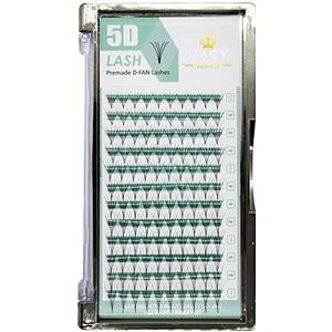 P-Beauty Cosmetic Accessories | Macy 5D volumetechnologie | volumewimpers voor professionele wimperverlenging | Curl / buiging: D | Dikte: 0,05mm | Lengte 8-15mm en Mix Box (15mm)