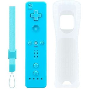 OSTENT Draadloos Ver Controlemechanisme van de Motiesensor Bluetooth voor Nintendo Wii Console het Spel, Kleuren Blauw