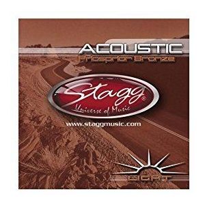 Stagg AC-1254-PH Light Acoustic gitaarsnaren (6-pack)