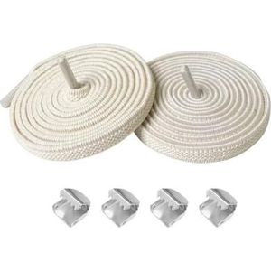 THEDAYBABY 3Pairs Geen Stropdas Veters Elastische Veters Sneakers 8MM Verbreed Platte Elastische Schoenveters Volwassen Quick Schoen Lace Rubberen Bands Voor Schoenen, Beige, 100