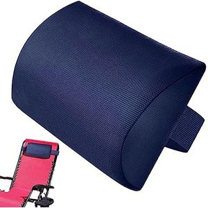 Fauteuil hoofdsteun kussen - Ademend traagschuim hoofdsteunkussen,Nekkussen Hoofdsteunsteunkussen voor stoelen, fauteuils, kuipstoelen Yatlouba