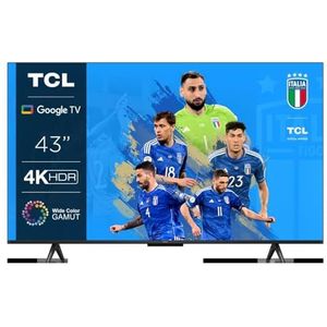 TCL Smart TV 43P755 4K Ultra HD 43 inch LED HDR D-LED
