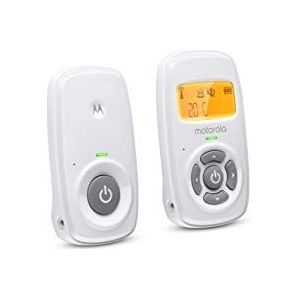 Motorola MBP24 - Babymonitor - Wit - Zeer Gevoelige Microfoon - Bidirectioneel Gesprek