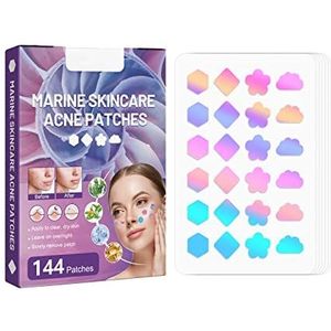 Acne Puistje Patches, Hydrocolloïde Acne Stickers met Tea Tree, Extra Adhesie Puistje Patches voor Face Zit Patch Acne Dots