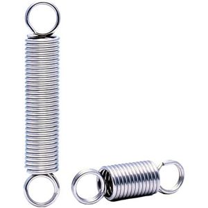 10 stuks 304 roestvrij stalen verlengveer 0,8 mm x 7 mm x 20 mm spanveer met dubbele haak