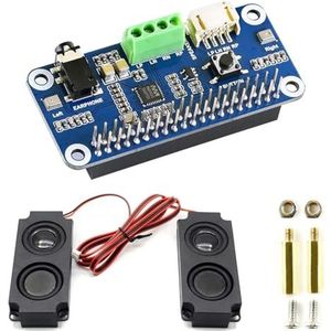 WM8960 HiFi Geluidskaart HOED Audio Speaker Accessoire voor RaspberryPi 4B 3B+