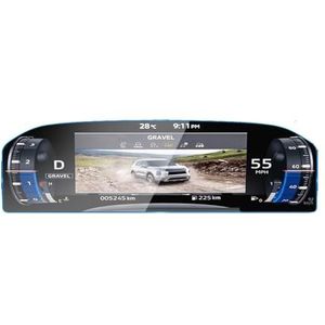 Displaybeschermfolie Voor Mitsubishi Voor Outlander 2023, 10,25"" Navigatieschermbeschermer Van Gehard Glas(Instrument Film 12.3"")