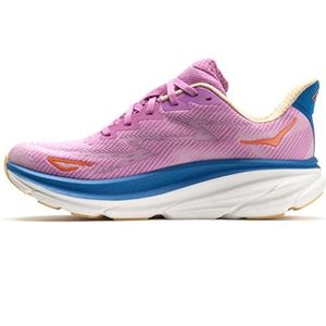 HOKA ONE One W Clifton 9 Sneakers voor dames, Cyclamen/Sweet Lilac, 38 EU, Cyclamen Sweet Lilac, 38 EU