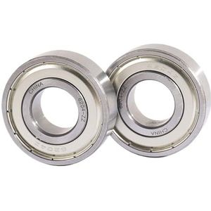 Afgedicht diepgroefkogellager, Diepgroefkogellagers Cilindrisch lager Staal Multi-model Meerdere maten(6009-ZZ 45X75X16)