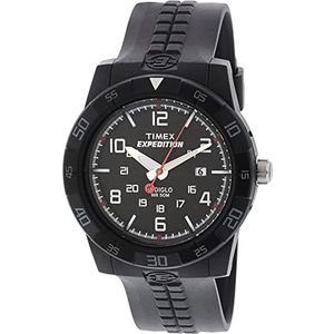 Timex horloge t49831, Zwart, Strepen