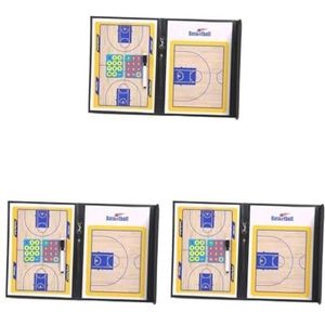 Paowsietiviity 3 set Coaching Board Coaches Klembord Strategie Magnetische Board Tool Basketbal, Pallacanestro