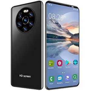 Mate40 Pro ontgrendelde mobiele telefoon, voor Android 6 5.45in HD Full Screen Dual SIM 3G Smartphone, Dual-Core CPU, 1GB + 8GB, 2200mAh-batterij, dubbele camera's, gezichtsherkenning(zwart)