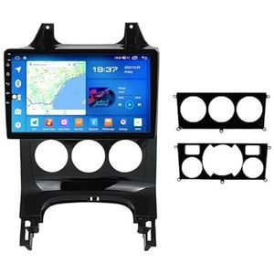 Android 11 Dubbel Din Stereo Auto Multimedia Radio Voor Peugeot 3008 2009-2015 9 Inch Dubbel Din Auto Stereo Head unit Ondersteuning 4G WIFI Bluetooth Stuurbediening Carplay(A300S 4G+WIFI 8-Core 3G 32