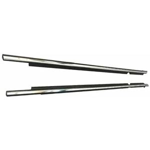 Regen Goten 2 Stuks Autoruit Glas Verzegelde Strip Deur Regendicht Weer Tochten Voor Toyota Voor Land Voor Cruiser J100 1998-2007 Afdichtstrip(Voorkant)