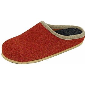 Pantoffelmann vilten klompen 70% wolvilt | Maten 37–47 | Ademende sloffen met antislipzool | Warme handgemaakte pantoffels | Voor dames & heren