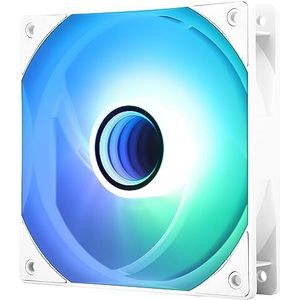 Thermalright TL-C12W-S V3 CPU-ventilator 120 mm behuizing koelventilator ARGB, 4-polige PWM-aansluiting stille computerventilator met S-FDB lagers, desktopventilator met ARGB-spiegellichteffect