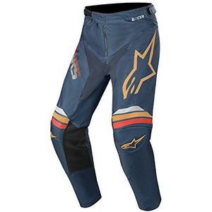 Alpinestars Crossbroek Racer Braap Navy/Orange-34