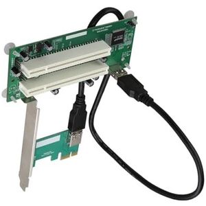 KUAIYIJU PCIe Naar Dubbele Slot Uitbreidingskaart PCIE Naar Adapter Kaart USB3.0 Toevoegen Op Kaarten Converter PCIE Kaart Adapter