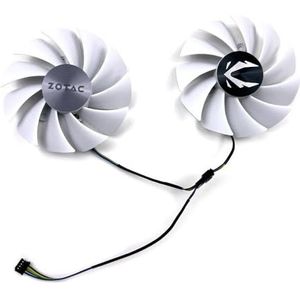 Koelventilator 89 mm 4-pins GA92S2U RTX4060 GPU-ventilator voor ZOTAC RTX 4060 8 GB voor TWIN voor EDGE OC Witte OC-videokaartventilatoren