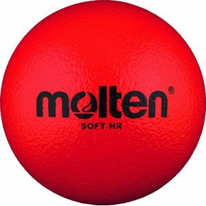 Molten Softball handbal Soft-HR, rood, diameter 160 mm bal, Ø