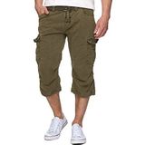 Indicode - Nicolas Check - Cargo Shorts - Army
