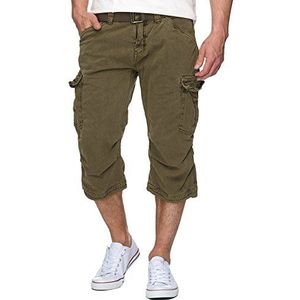 Indicode - Nicolas Check - Cargo Shorts - Army