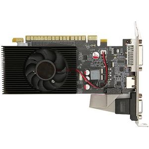 BROLEO Gaming Videokaart, 4GB 700MHz 1400MHz DDR3 128bit Desktop Grafische Kaart Laag voor Computer