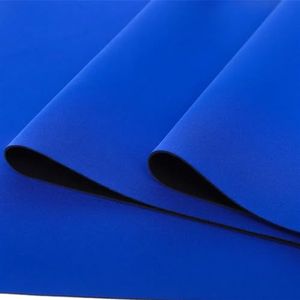 Neopreen stof neopreen pak waterdicht winddicht 2 mm stretch stof blauw andere stoffen stiksels stof stretch tricot lichte naaistof (maat: 45 cm x 50 cm)