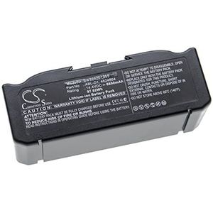 vhbw Vervangende batterij compatibel met iRobot Roomba i3, i31502F, i4, i7, i7+, i7158, i7550 Stofzuiger Home Cleaner (6800mAh, 14,4V, Li-Ion)