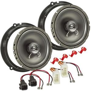 tomzz Audio - TA16.5-Pro - Luidspreker Installatie Set - Coaxiaal Systeem - 165mm