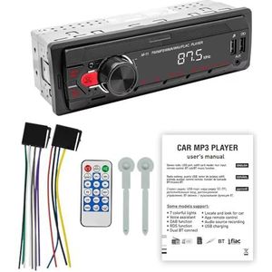 Autoradio Stereo Speler Digitale Bluetooth Auto MP3 FM Radio Muziek USB/SD met Ingebouwde AUX-ingang