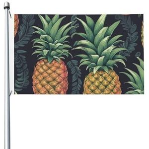 Vlag 3 x 5 ft vlaggen dubbelzijdige vlag buiten tuin vlag ananas grappige tuin vlag welkom tuin banners voor huis tuin tuin gazon, binnen/buiten decor vlaggen