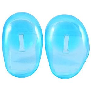 1 paar oorkap schilden waterdichte plastic oorbeschermers oorkap guard voor haarverf en thuisgebruik