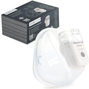 Nuvita 5078 Aerosol Mesh draagbaar – handsfree en licht, stil, zelfreinigend met oplaadbare accu