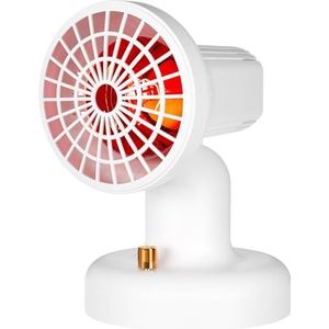 Cozion Infraroodlamp Verwarmingslamp 150 watt Roodlichtlamp Infrarood Verwarmingslamp Verwarmingstraler Met instelbare temperatuur en dimmer, Infraroodlicht Voor thuisgebruik Infraroodlicht-Roodlicht-