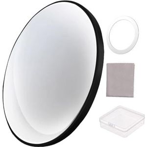 Samuliy Mobiele telefoonlens, selfie-monitorobjectief, magnetische telefoonvlog-selfie-lens, 5 mm slank selfie-beeldscherm, 2,2 inch lens voor