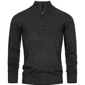 Indicode - Gore Pullover - Charcoal Mix - Trui - 80% Katoen