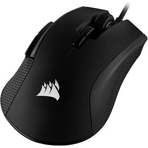CORSAIR IRONCLAW RGB - FPS en MOBA Gaming Mouse - 18.000 DPI optische sensor - RGB LED met achtergrondverlichting