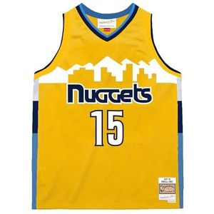 Mitchell & Ness NBA Swingman Jersey Denver Nuggets 2017 - Nikola Jokic, geel, M